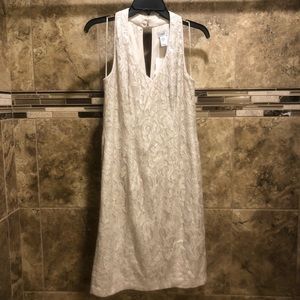 NWT Cache Off-White Dress exquisitely detailed